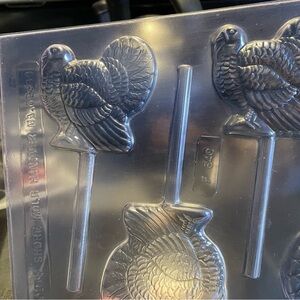 Turkey Shaped Lollipop Mold